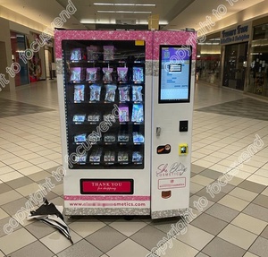 Utdoor-máquina expendedora de pestañas y brillo de labios, máquina expendedora de pestañas y brillo de labios completamente automática, refrigerada por <span class=keywords><strong>autoservicio</strong></span> - Product Image 4