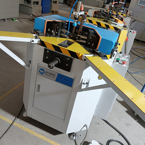 Weike <span class=keywords><strong>CNC</strong></span> nhôm cửa dây chuyền sản xuất/Thủy lực đơn đầu Góc uốn tóc bồng máy/cửa sổ nhôm chế tạo máy - Product Image 2