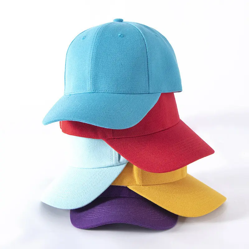 high quality Unstructured fashion Custom Cotton Breathable Promotional Embroidery Logo Baseball Caps