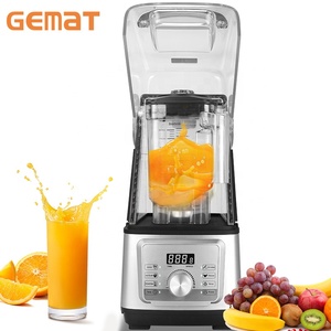 New Arrival Máy xay sinh tố nóng bán tiếng ồn thấp thương mại Máy xay sinh tố phổ Heavy Duty Ice <span class=keywords><strong>Smoothie</strong></span> im lặng Máy xay sinh tố và juicers 220V - Product Image 1