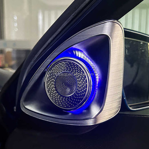 W176 Tweeter di Lusso con Rotazione 4D e Luce Ambientale per Mercedes Benz Classe A 2013-2018, Altoparlante Treble Rotante 4D Plug and Play - Product Image 4
