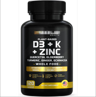 Complément Vitaminique pour Hommes : Capsules de Ginseng, Champignons, Extraits Végétaux, Acide Folique, Multivitamines et Minéraux avec Probiotiques