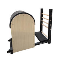 Espacio Pequeño, Grandes Posibilidades de Entrenamiento |   Equipo de Pilates, Barril de Pilates de Madera de Arce para Estudio de Fitness Boutique