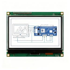 โมดูลจอแสดงผลกราฟิก TFT COG ขนาด 128x64 แบบกำหนดเอง พร้อมการออกแบบตัวเรือนที่เข้ากันได้กับชีววัสดุ สำหรับจอภาพทางการแพทย์ ใช้พลังงานต่ำ - Product Image 3