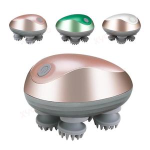 0728 Waterproof Handheld Kneading <b>Electronic</b> Scalp Hand Head Muscle <b>Massager</b> - Product Image 3