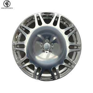 Silver B Style Wheel Rim for Mercedes Benz G-class W464 G63 G500 G580 Custom Silver Forged Car Wheel Aluminum Alloy 22" 24 Inch - Product Image 1
