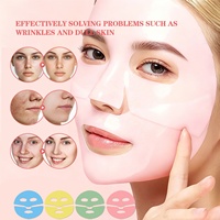 Mascarilla Facial de Colágeno Bio OEM de Marca Privada, Transdérmica, Hidratante y Reafirmante, Vegana, para Piel de Cristal Coreana, K-Beauty, Venta al por Mayor ODM