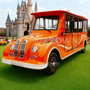Elegante Vehículo Turístico Eléctrico Retro Antiguo, Vehículo de Lujo para Recorridos en Sitios Históricos y Jardines - Product Image 5