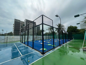 Cancha de Pádel Desmontable Tipo Pop-Up, Estructura Temporal para Plazas Urbanas, Organizadores de Eventos, Suministro Global B2B - Product Image 3