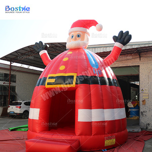 Castillo Inflable Comercial de Santa Claus para Navidad, Castillo Hinchable Gigante con Temática de Santa Claus para <span class=keywords><strong>Alquiler</strong></span> en Fiestas Navideñas - Product Image 5