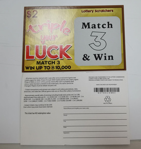 2024 gran oferta impresión personalizada divertido juego sorpresa rascar lotería ganar tarjeta billete - Product Image 4