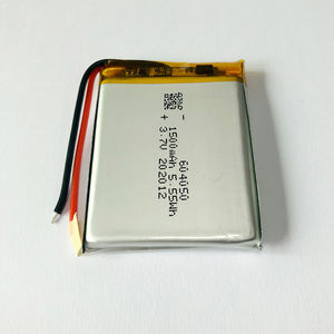 แบตเตอรี่ Lipo แบบชาร์จไฟได้<span class=keywords><strong>604050</strong></span> 3.7V 1200mAh สำหรับระบบไฟ LED และระบบสุริยะ - Product Image 4