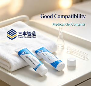 หลอดบีบ LDPE ฝาเกลียว พร้อมฉลาก สำหรับผลิตภัณฑ์เครื่องสำอาง น้ำมันหอมระเหย และยา ขนาดเส้นผ่านศูนย์กลาง 30 มม. - Product Image 1