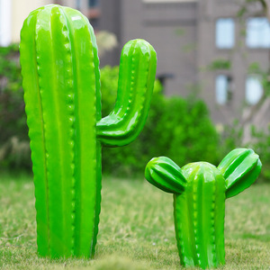 Sculpture en fibre <span class=keywords><strong>de</strong></span> verre <span class=keywords><strong>de</strong></span> cactus <span class=keywords><strong>de</strong></span> taille similaire T005 Personnage <span class=keywords><strong>de</strong></span> cactus réel Loi urbaine Maison Jardin Patio Ornements artistiques Statues <span class=keywords><strong>de</strong></span> paysage - Product Image 3