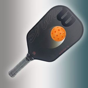 Pala de Pickleball de Fibra de Carbono Cruda de Alto Rendimiento, Superficie Rugosa, Mango Largo, <span class=keywords><strong>Wilson</strong></span> Blaze Tour 16 - Product Image 5
