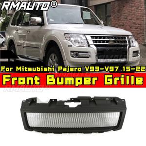 Accesorios para Mitsubishi Pajero V93-V97 15-22, Rejillas Delanteras Deportivas, Kit de Carrocería, Parrilla Delantera para Modificación de Parachoques - Product Image 3