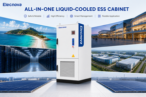 125kW 261kWh All-in-one Liquid-cooled Cabinet LFP 314Ah Commercial Energy Storage System for EV Charging Station ECO-E261LP-2A t - Product Image 2