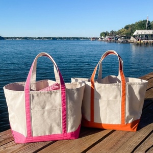 Borsa Tote in tela di grandi dimensioni con manico in corda eco-friendly robusta borsa della spesa riutilizzabile per uso domestico sulla spiaggia del supermercato - Product Image 1