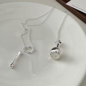 โซ่เงินแท้ S925 แบบหนา ทนทาน ใช้ได้หลากหลาย ปรับความยาวได้ เหมาะสำหรับจี้ห้อย สร้อยคอ แฟชั่น - Product Image 3