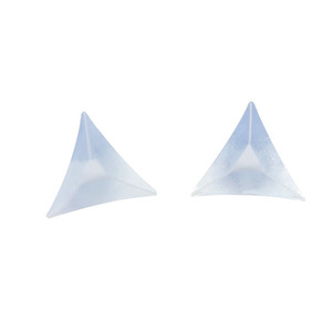 Transparent Triangular Dustproof <b>Corner</b> Plugs For Furniture Wardrobe <b>Cabinet</b> Drawer Protection Plastic Material Durable Design - Product Image 2