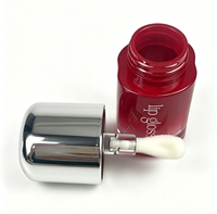 Tube de brillant à lèvres vide de 5 ml en matériau AS, forme ondulée irrégulière, design tendance, couleur personnalisée