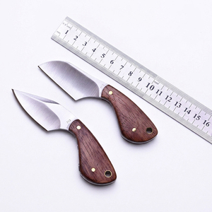 DIY OEM Customized Damascus Steel Multi-Functional Knife Kydex Sheath Wood Handle Portable Belt <b>Clip</b> Camping 1 Year - Product Image 1