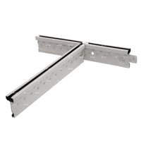 Système de grille de plafond peint de qualité supérieure 24mm 15mm 32mm tailles T grille ignifuge résistant à la Corrosion bureau centre commercial projet industriel