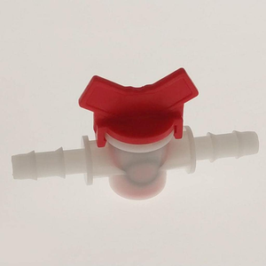 Vanne à bille en plastique à deux voies avec filetage mâle 1/2" 3/4" pour aquarium, jardin, micro-irrigation - Product Image 2