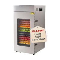 Commerciële fruitdroogmachine voor fruitverwerkingsbedrijven met efficiënte batchdroging voor de landbouwsector