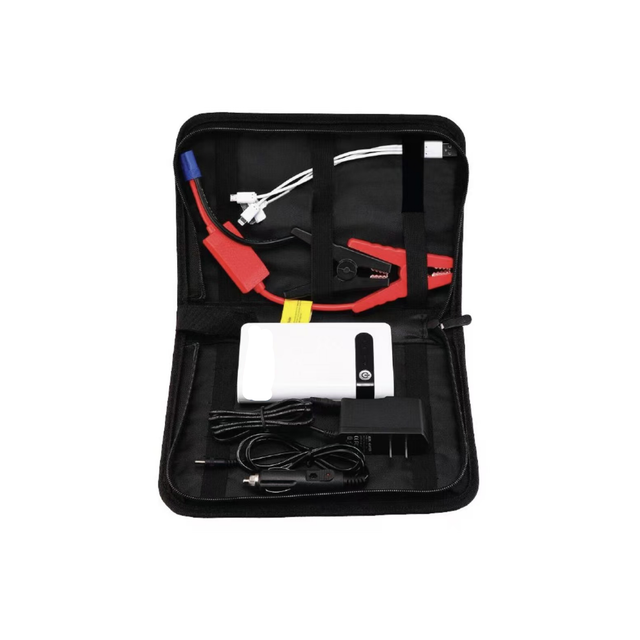 New Compact Jump Start Cars Portable 12V Jump Starter with Battery Built-in LED Flashlight Lightweight