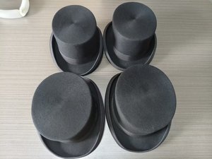 A204 100% Wool Top <strong>Hat</strong> Hard Top Magic <strong>Hat</strong> <strong>for</strong> Performance Show Formal <strong>Hat</strong> Accept Customize Logo - Product Image 5