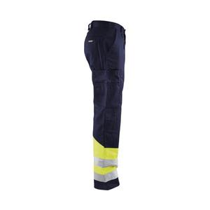 BLAKLADER - 156418118933D104 Pantalon haute visibilité Bleu marine/jaune-EAN 7330509401422 HI-VIS WORKWEAR - Product Image 4