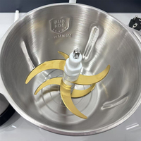 Mixeur multifonction 3L, hachoir à viande, mélangeur électrique 400W, 3 vitesses, mini hachoir à viande, boîtier en acier inoxydable, usage domestique
