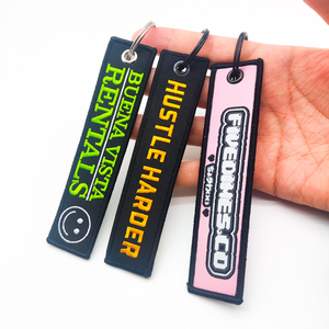 Biểu Tượng Tùy Chỉnh Chuyến Bay Keychain Key Fob Bán Buôn Loại Bỏ Chuyến Bay Trước Khi Chuyến Bay Dệt Logo Tùy Chỉnh Anime Máy Bay Phản Lực Tag - Product Image 6