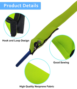 Marque privée Flottant Résistant Aux Perforations Chaussette De Protection Néoprène Canne À Pêche Manches pour Casting Spinning Trolling Cannes À Pêche - Product Image 5