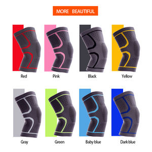 Rodillera de compresión elástica para hombre/mujer - Soporte de <span class=keywords><strong>rodilla</strong></span> para correr, prevención de lesiones, rotura de menisco, alivio del dolor de <span class=keywords><strong>rodilla</strong></span> - Product Image 3