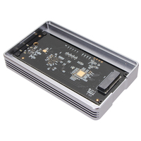 Boîtier de disque dur SSD USB4 40Gbps en aluminium VCOM M.2 NVMe boîtier de disque dur USB C mobile sans outil 4 To
