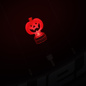 ไฟวงล้อฮาโลวีนรูปฟักทอง ไฟ LED กระพริบติดล้อรถยนต์ จักรยาน มอเตอร์ไซค์ - Product Image 5