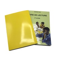 Impression de livre couverture souple personnalisé cahier d'exercices éducatifs pour l'école africaine manuel de français imprimé pour les étudiants