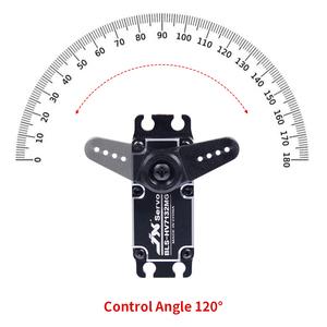 BLS-HV7132MG 32KG 7.4V High Speed Steel Gear Digital Brushless Motor for RC Car Robot Airplane <b>Drone</b> - Product Image 5