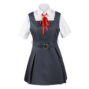 Disfraz de Cosplay de Uniforme Escolar Tang Keke para Mujer, Vestido de Anime de Poliéster, Traje de Actuación, Otoño 2022 - Product Image 2