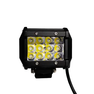 Novo Design Triplo Row 4 polegadas 36w 12 smd 3030 Conduziu a Luz do Trabalho 12V-30V