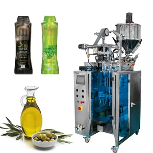 Automatic Irregular Shape Sachet Olive Oil Packaging Machine Cooking Oil Liquid Filling Packing Machine Supplier