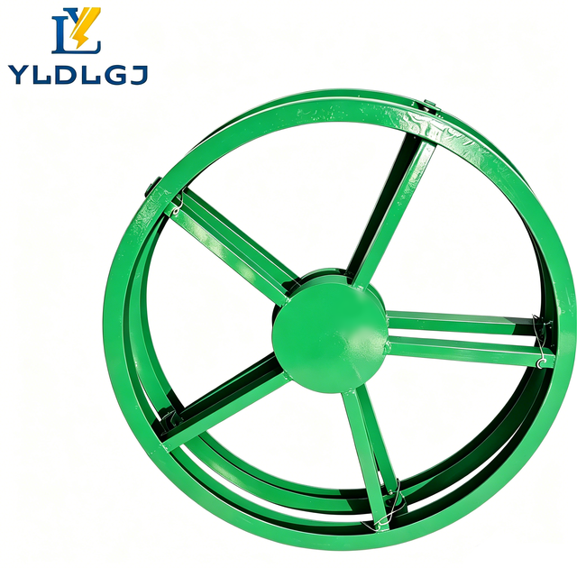 Professional YILI Wire Dispenser Heavy Duty Collapsible Cable Reel Stand for Smooth Fiber Optic and Data Cable Pulling B2B Tool