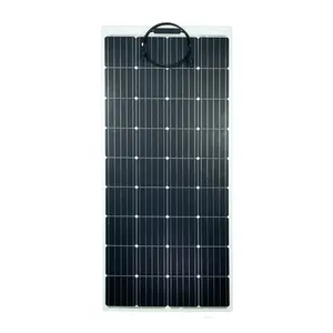 Ngoudcloud — panneau solaire monocristallin, 180W, flexibles, réutilisables, avec cellules photovoltaïques, pour voiture, moto