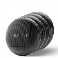 MiLi Litag Duo pour le suivi des objets avec AirTag pour Android et Apple Find My Device, localisateur pour clés, bagages, valises, sacs à dos