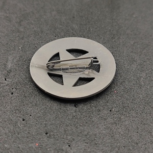 Conception personnalisée moulage sous pression anti argent ancien fini She riff broche broches étoile forme insigne en métal broche - Product Image 5