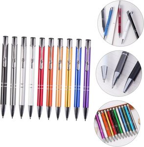 Stylo à bille rotatif en métal gravé au laser promotionnel avec logo personnalisé - Product Image 5