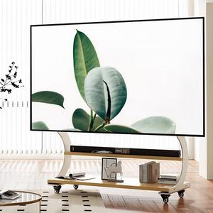 Hotsales 50 "-100" Led Lcd <span class=keywords><strong>TV</strong></span> al Plasma Stand in <span class=keywords><strong>metallo</strong></span> e legno universale <span class=keywords><strong>Mobile</strong></span> 360 gradi rotolamento <span class=keywords><strong>TV</strong></span> carrelli - Product Image 2