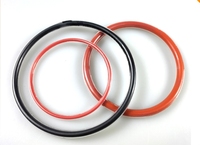 Joint torique haute performance en PTFE encapsulé avec noyau FKM, taille personnalisée, résistant à la corrosion chimique